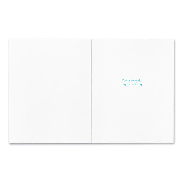 Compendium Birthday Card-Do It Big, Do It Right, And Do It With Style