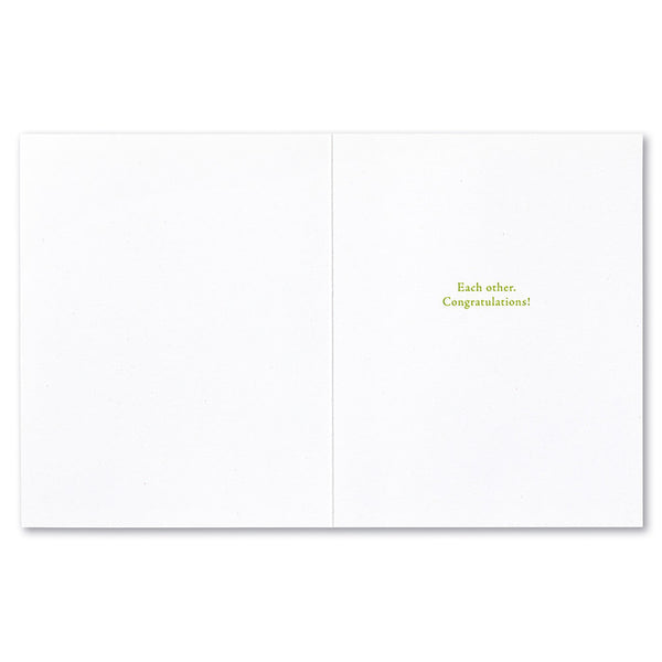 Compendium Wedding Card-Life Was Made For Loving
