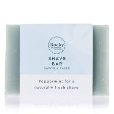 Rocky Mountain Soap Company Peppermint Shave Bar