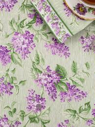 April Cornell Lilac Festival Tablecloth-Green