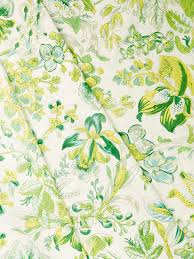 April Cornell Orchid Study Tablecloth-Green