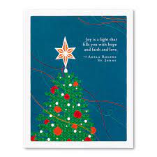 Compendium Holiday Card-Joy Is A Light