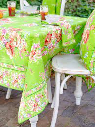 April Cornell Charming Tablecloth-Lime