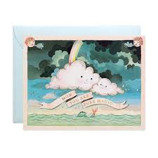 Joojoo Paper Mother's Day Card-Mother's Day Clouds