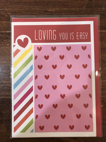 A Smyth Co. Valentine's Day Card-Loving You Is Easy