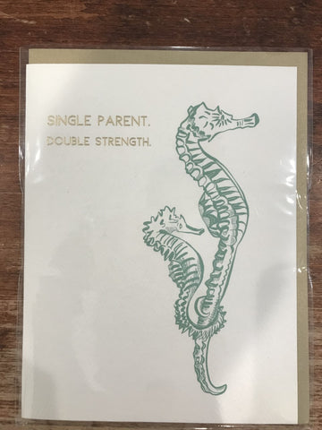 Halfpenny Postage Father's Day Card-Single Parent