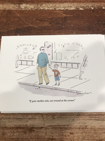 The New Yorker Father's Day Card-If Mother Asks
