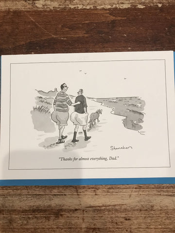 The New Yorker Father's Day Card-Thanks For Almost Dad
