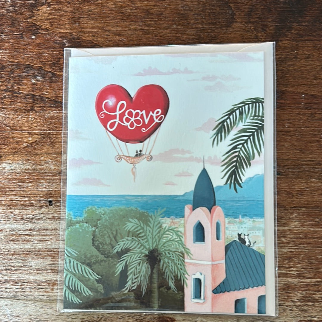 Joojoo Paper Love Card-Love Balloon