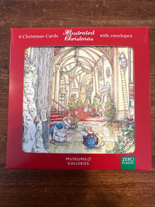 Museums and Galleries Brambly Hedge Holiday Card Box Set-Midwinter Preparations At The Old Oak Palace