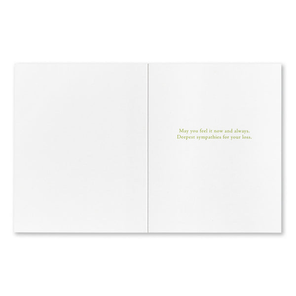 Compendium Sympathy Card-Only Love Is Infinite