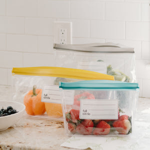 Full Circle Ziptuck Reuseable Fruit Storage Bag