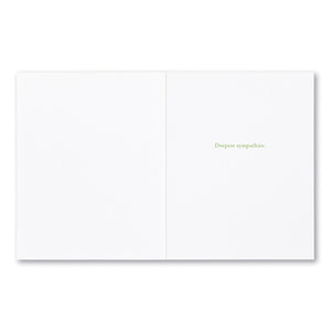 Compendium Sympathy Card- When Someone You Love Becomes A Memory