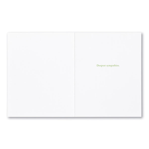 Compendium Sympathy Card- When Someone You Love Becomes A Memory
