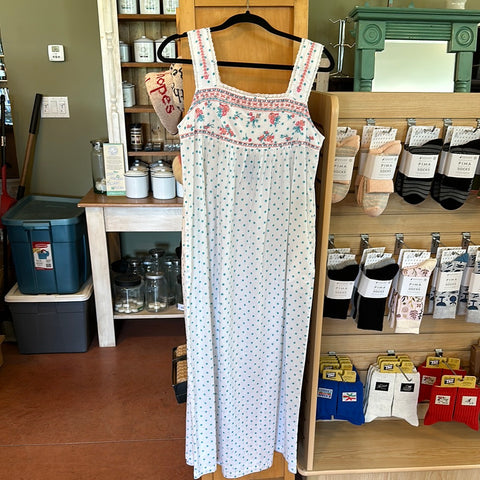 April Cornell Lucy Dot Nightgown