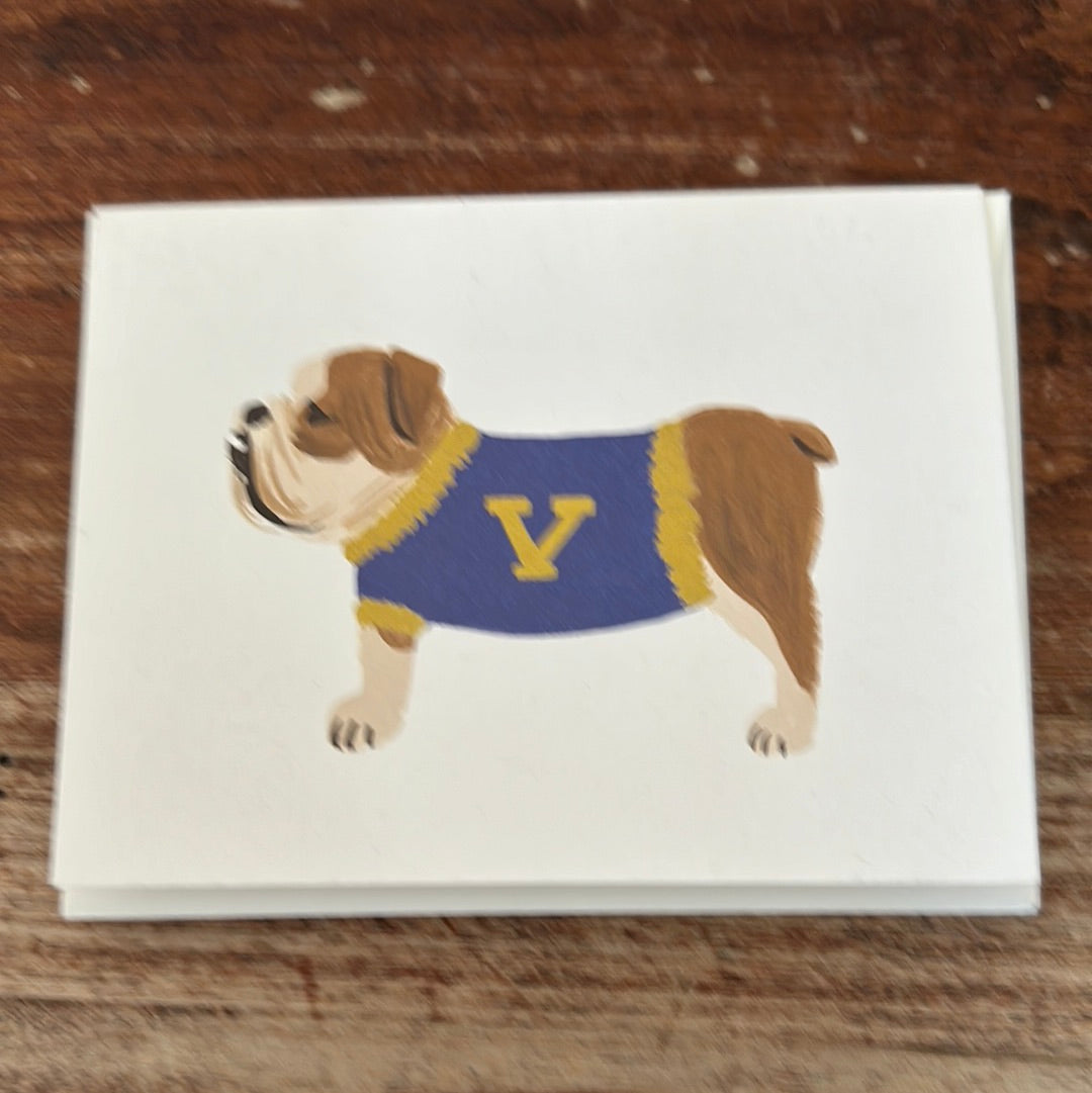 Rifle Paper Co. Blank Card-Bulldog