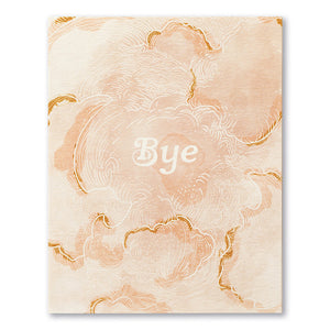 Compendium Goodbye Card-Bye