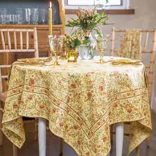 April Cornell Penelope Tablecloth-Honey