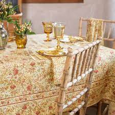 April Cornell Penelope Tablecloth-Honey