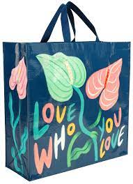 Blue Q Love Who You Love Shopper