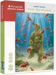 Pomegranate Robert Bissell: The Swimmer 500 Piece Puzzle
