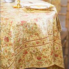 April Cornell Penelope Tablecloth-Honey