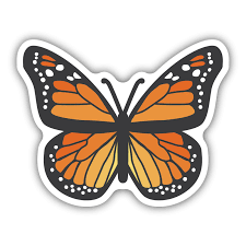 Stickers Northwest Monarch Butterfly Vinyl Sticker