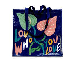 Blue Q Love Who You Love Shopper