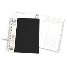 Studio Oh! 2025 Midnight Black Baxter Planner