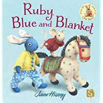 Union Square & Co. Children's Book-Ruby, Blue and Blanket