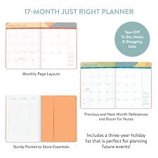 Studio Oh! 2025 Sunset Splash Just Right Monthly Planner