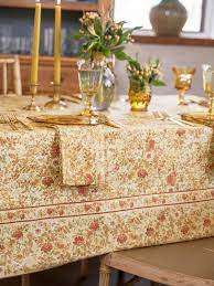 April Cornell Penelope Tablecloth-Honey