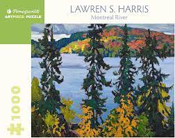 Pomegranate Lawren S. Harris: Montreal River 1000 Piece Puzzle