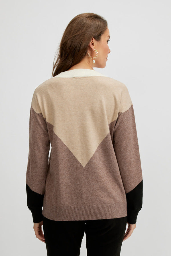 Emproved Sweater-Combo Heather Chestnut