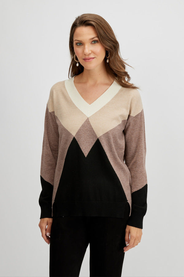 Emproved Sweater-Combo Heather Chestnut