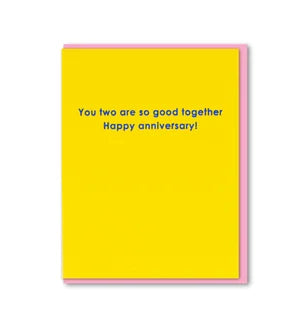 1973 Card Anniversary Card-Good Together
