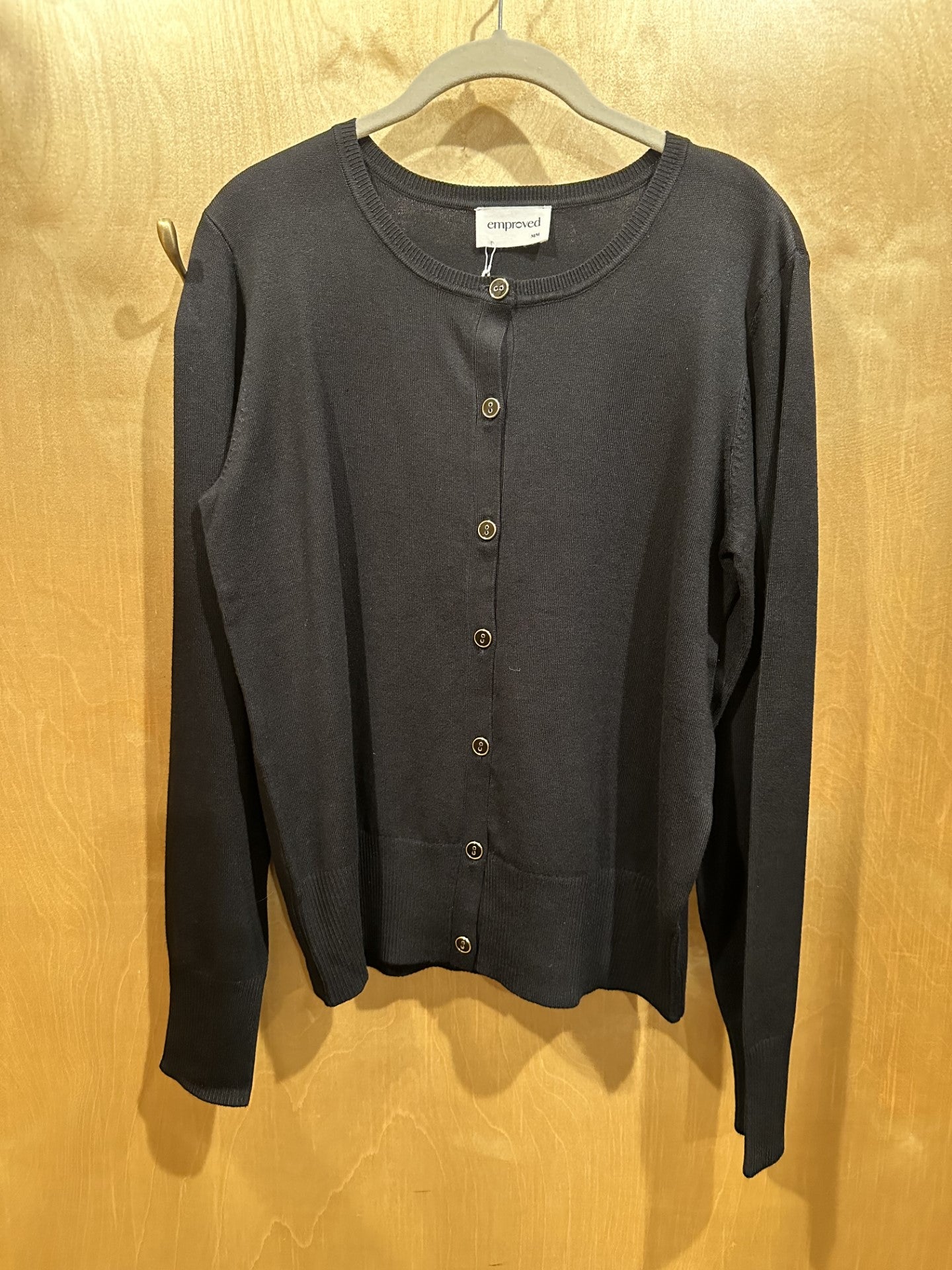 Emproved Cardigan-Black