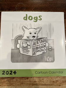 The New Yorker Dogs 2024 Wall Calendar