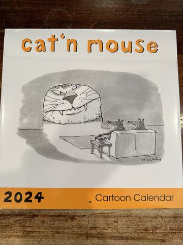 The New York Cat And Mouse 2024 Wall Calendar