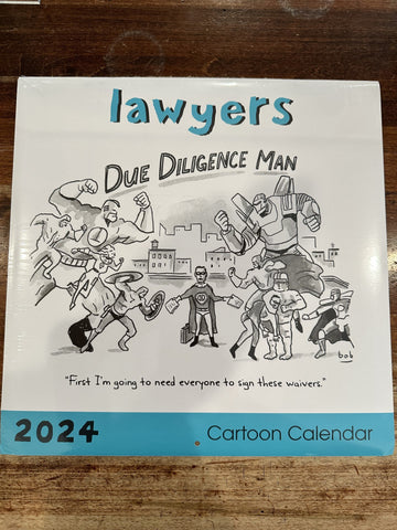 The New Yorker Lawyers 2024 Wall Calendar