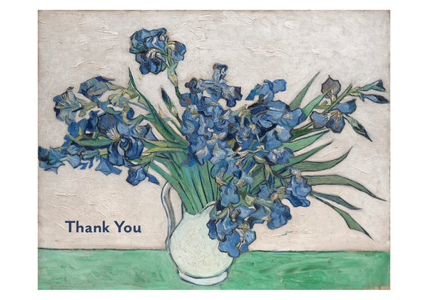 Pomegranate Boxed Thanks You Notes-Vincent Van Gogh: Irises