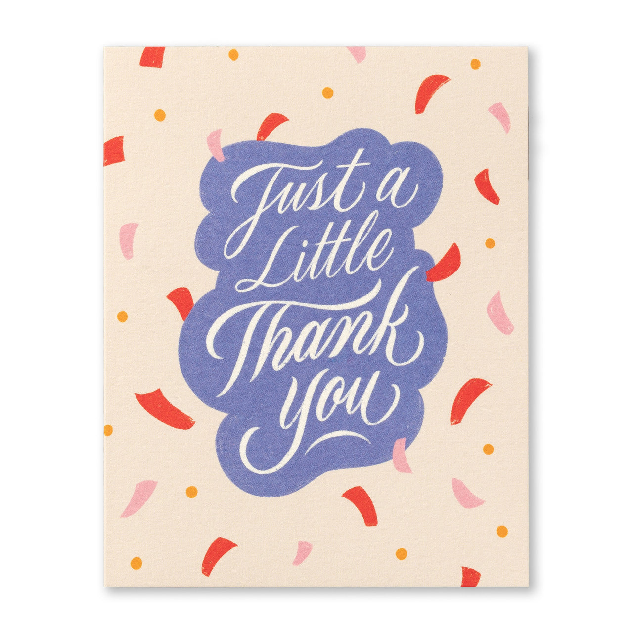Compendium Thank You Card-Just A Little Thank You
