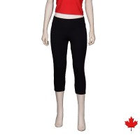 Efforts Bamboo Yoga Leggings-3/4 Length