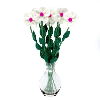 Hamro Village Periwinkle Flower Stems-White