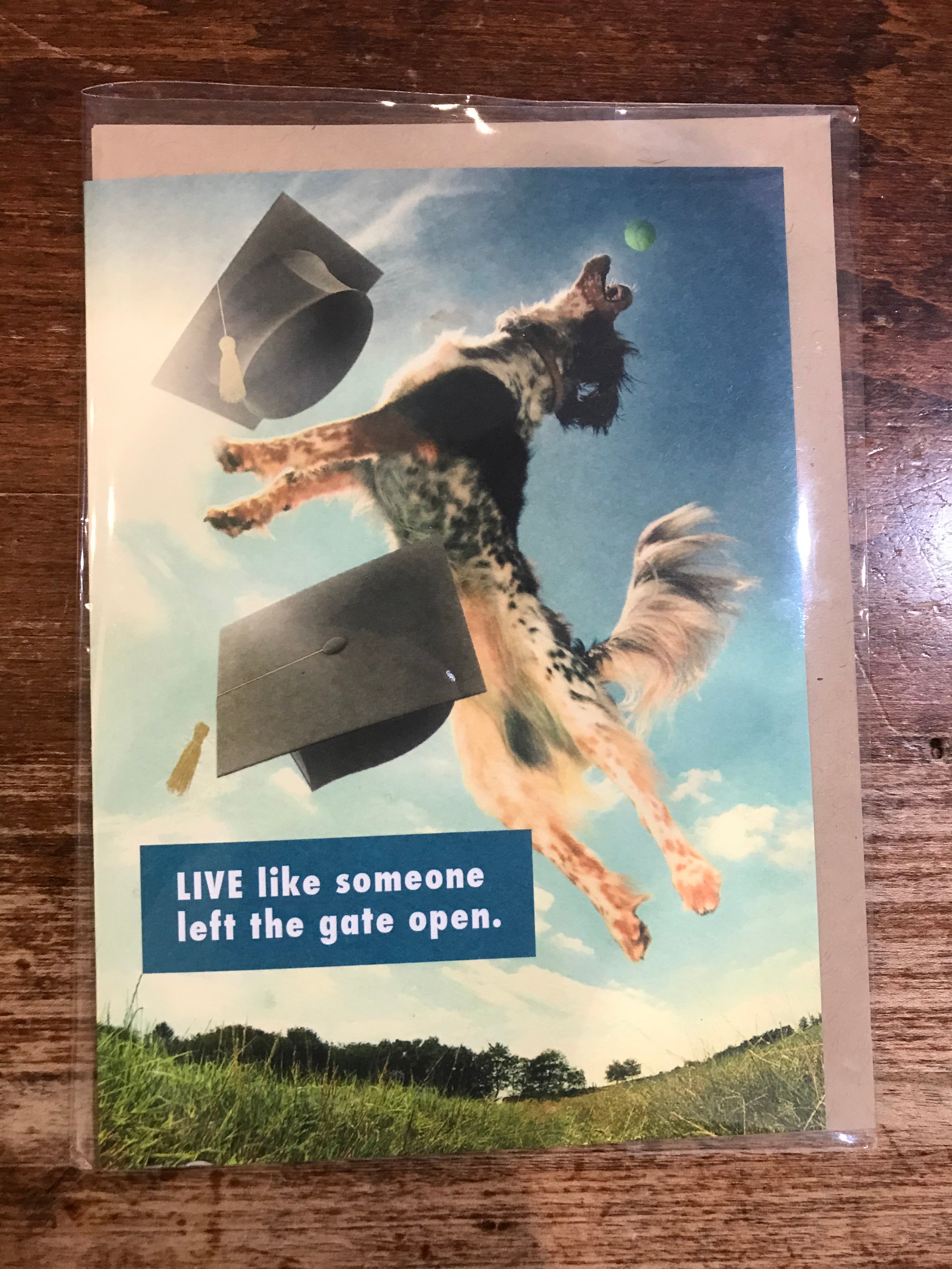 J&M Martinez Graduation Card-Kids Live