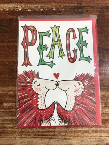 A Smyth Co. Christmas Card-Porcupine