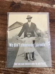 Middle Child Made Father's Day Card-Choose Our Parents