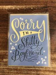 Emily McDowell Blank Card-Shitty Boyfriend