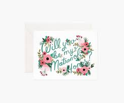 Rifle Paper Co. Wedding Card-Matron of Honor