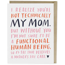 Emily McDowell Mother's Day Card-Not Technically Mom